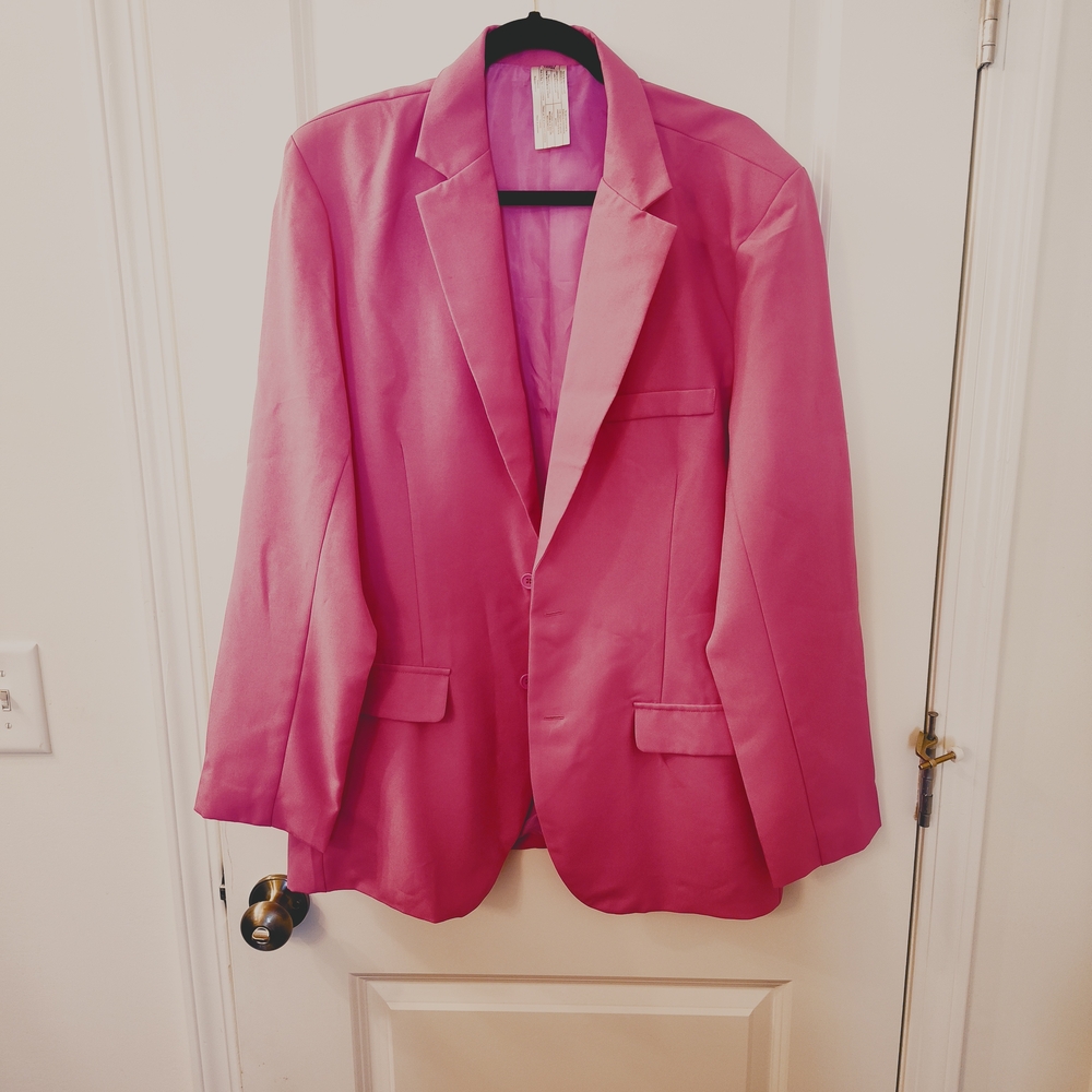 Men's Pink Blazer
